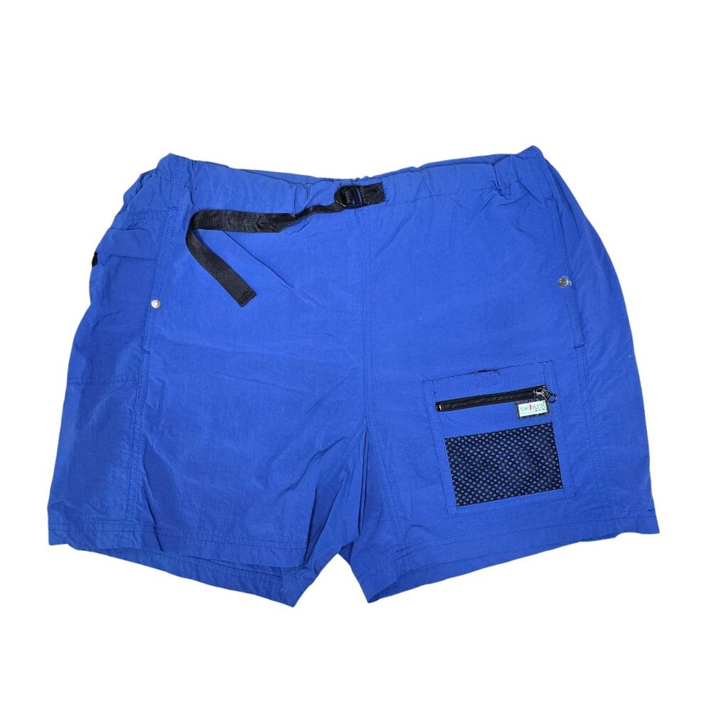 Vtg McIntosh & Seymour Oregon Soccer Gear Rugby Referee Ref Pocket Shorts Lg
